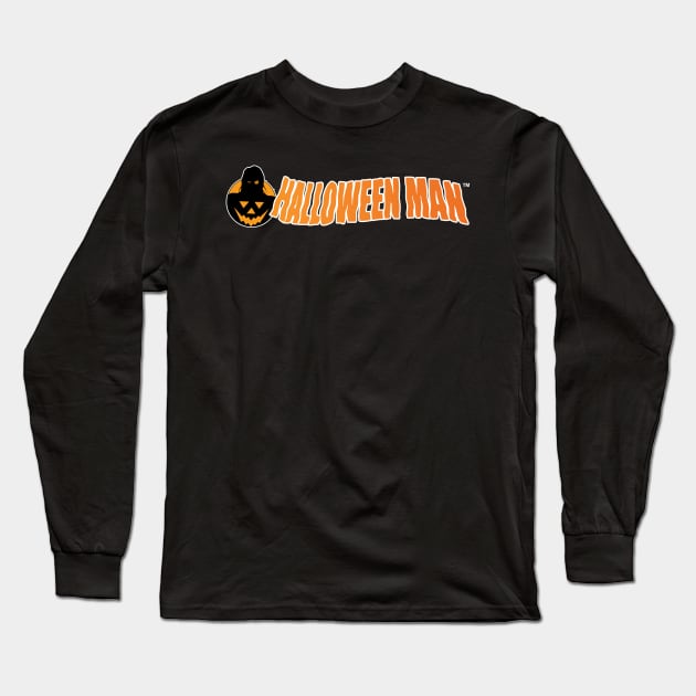 Halloween Man logo tee 2 Long Sleeve T-Shirt by DrewEdwards